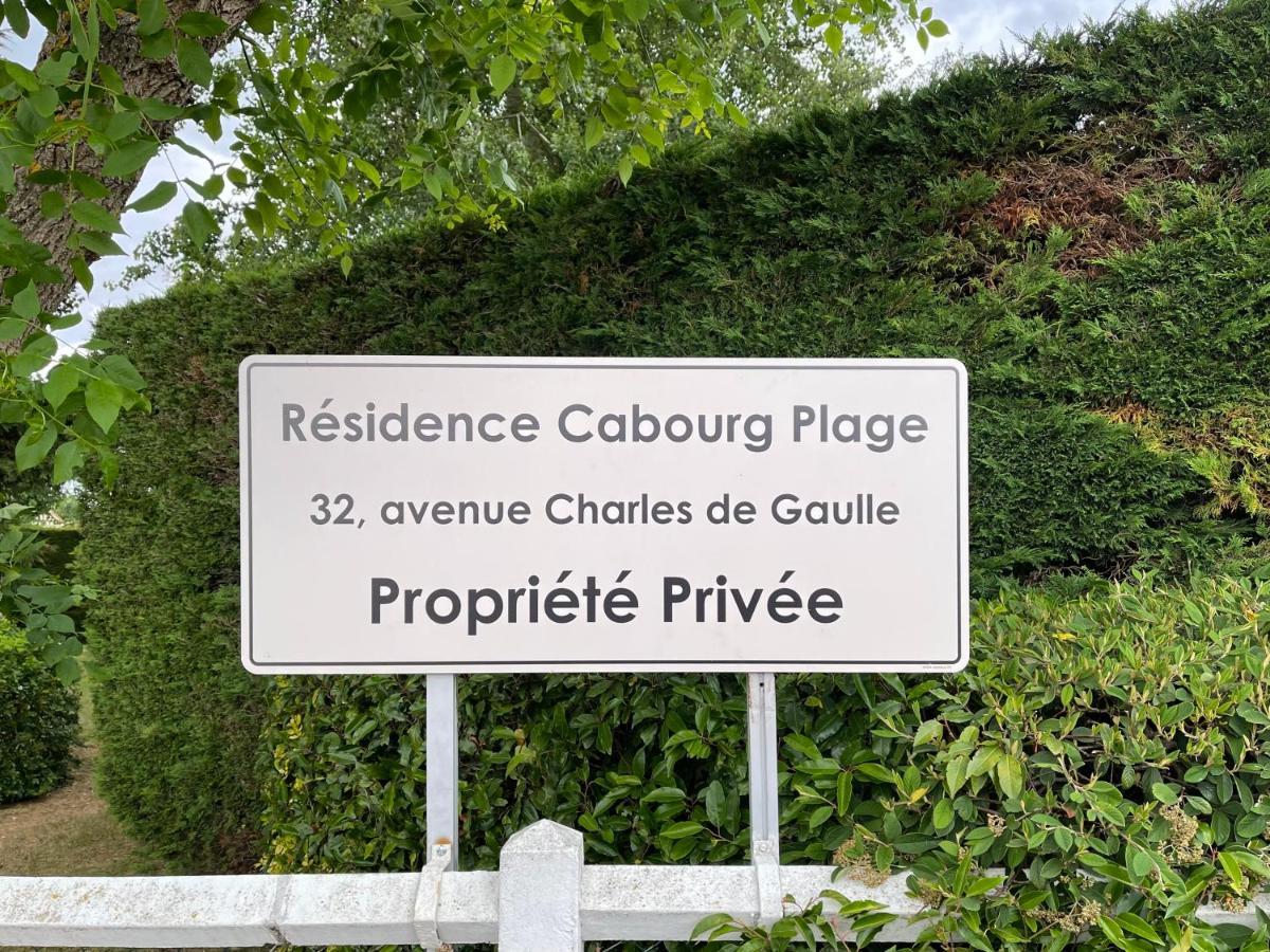 Cabourg Plage A 200M Plage Exterior foto
