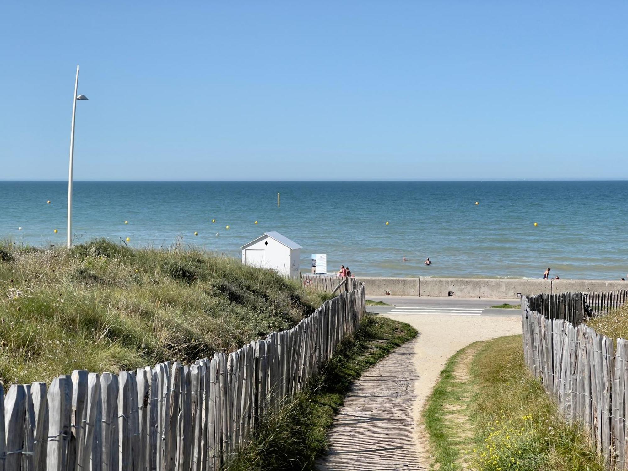 Cabourg Plage A 200M Plage Exterior foto