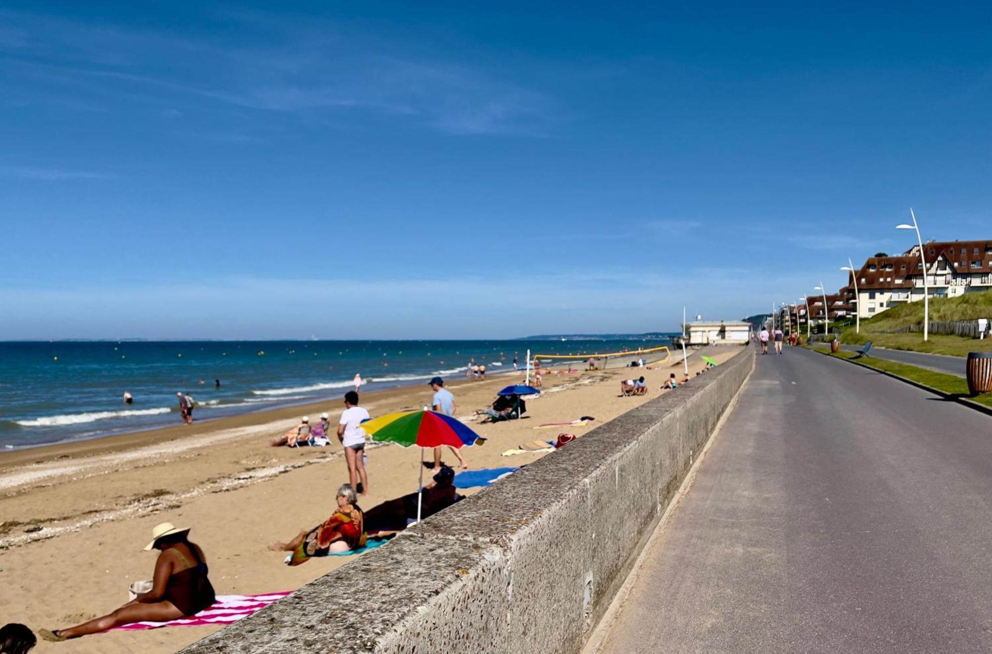 Cabourg Plage A 200M Plage Exterior foto