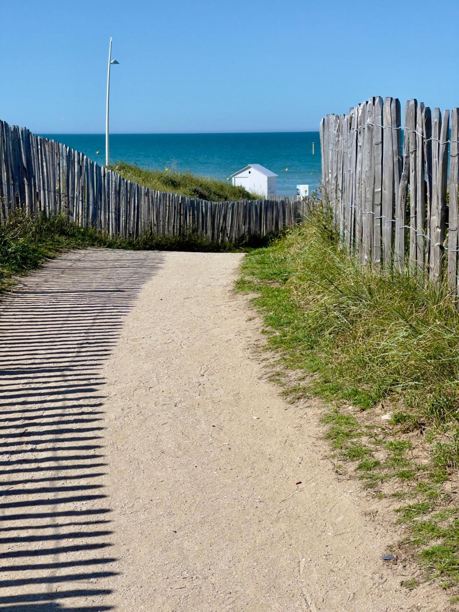 Cabourg Plage A 200M Plage Exterior foto